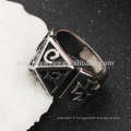 Bague de mode en argent, dernières conceptions d&#39;anneaux, grosse bague